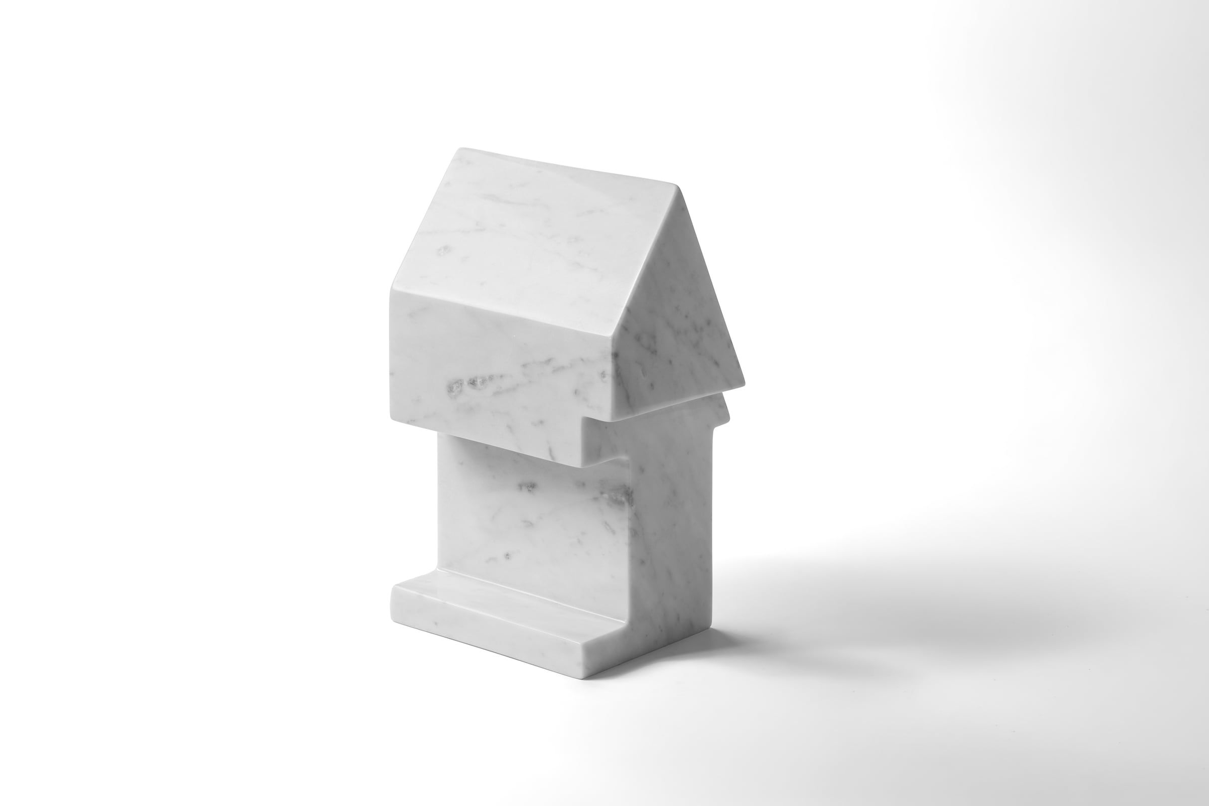 ES-4 An Abode for Dreamers X in Carrara marble