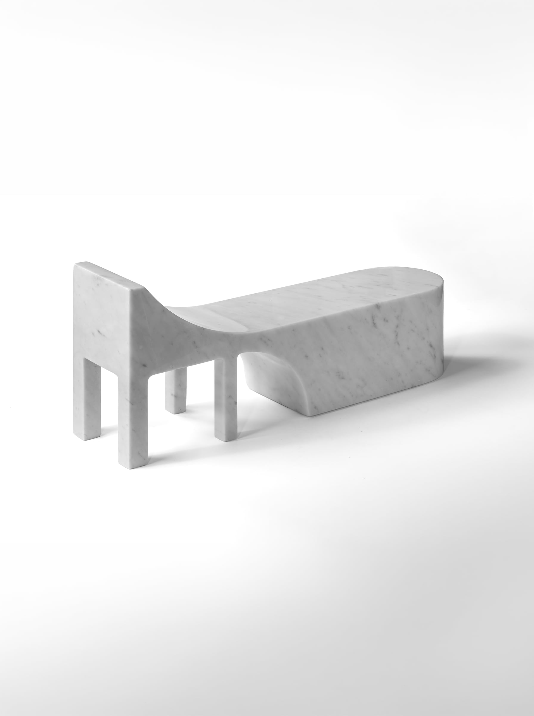 ES-7 Iris in Carrara marble